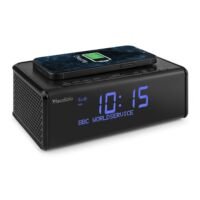 Retourdeal - Audizio Cuneo wekkerradio DAB+ - Bluetooth wekker met