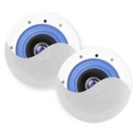 Retourdeal - Power Dynamics ESCS6 low profile inbouw speaker (set van