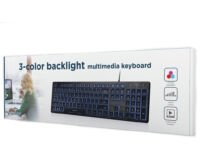 Gembird Rainbow Backlight Multimedia Keyboard new Computeraccessoires