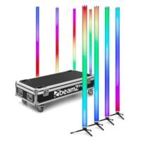 Retourdeal - BeamZ Professional Kratos LED tubes op accu - 8 stuks -