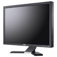 Dell E248WFPb - 24 inch - 1920x1200 - DVI - VGA - Zwart