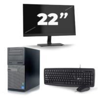 Dell Optiplex 790 Desktop - Intel Core i3-2e Generatie - 8GB RAM - 240GB SSD - Windows 10 + 1x 22 inch Monitor