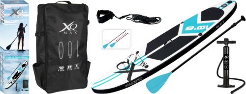 XQ Max Sup Board - 320cm - Tot 150kg - Blauw - Complete set