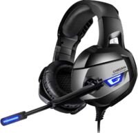 ONIKUMA K5 - Gaming headset - Grijs - PS4 + PC + Xbox One