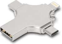 Parya Official - 4-in-1 Flash Drive 32 GB - Vier zijden