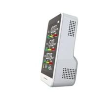 Professionele Luchtkwaliteitmeter - Draagbaar - 5 in 1 - LCD Scherm Monitor - Oplaadbaar + USB Kabel
