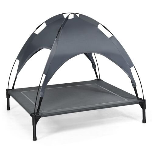 Coast Hondenmand - Hondenbed/Stretcher - 90 x 81 x 86 cm - Grijs