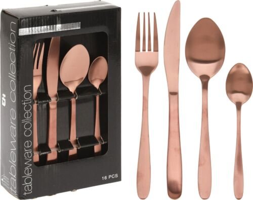 Tableware Collection Bestekset - 16 delig - Roségoud - Rosegold