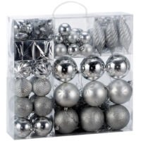 DBA Kerstballen 103 Stuks - Zilver