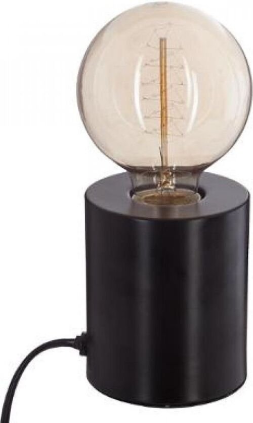 Design Tafellamp Zwart  - Diameter 9 x hoogte 10