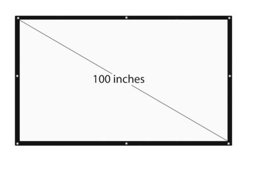 DutchWanted projectiescherm 100 inch