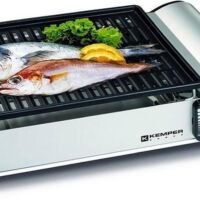 Kemper smart gas Tafelbarbecue - Incl. 4 Gasflessen