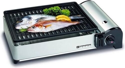 Kemper smart gas Tafelbarbecue - Incl. 4 Gasflessen