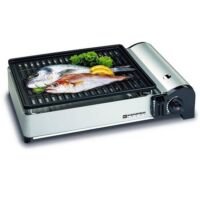 Kemper | Draagbare Smart Gasbarbecue - Campingkooktoestel / BBQ - Incl. Draagtas en 2 gasflessen