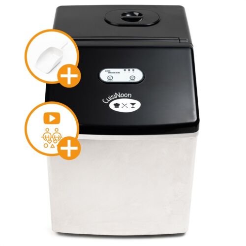 CuisiNoon® - IJsblokjesmachine - 24 ijsblockjes  in 14 min