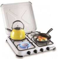 Kemper Camping Kooktoestel Set - MET 4 Branders - Gas -  4