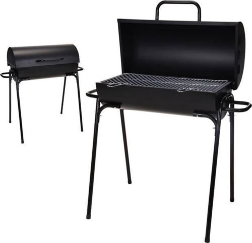 BBQ Houtskoolbarbecue - Grilloppervlak 60 x 30 cm - RVS - INKLAPBAAR