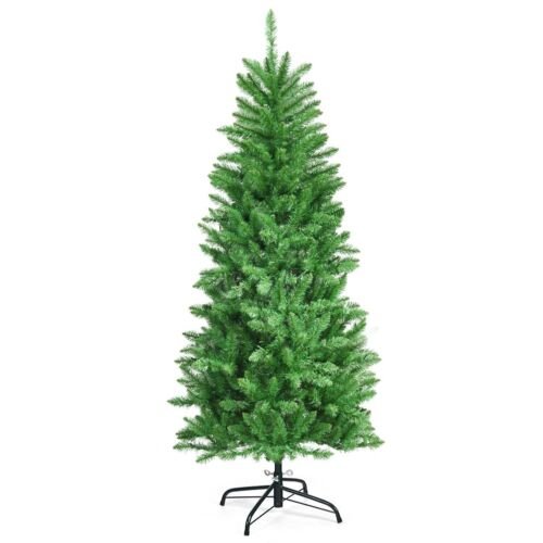 Coast Verlichte Kunsterstboom Potlood MET Warm Wit Licht - Groen - 150cm