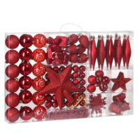 DBA Kerstballen 102 Stuks - Rood