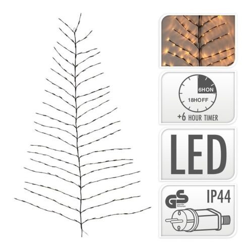 Home & Styling Lichtketting met Timer - 130x200cm - Warm wit