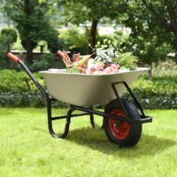 Gardebruk Kruiwagen - Gegalvaniseerd - Met Luchtbanden - 100 liter