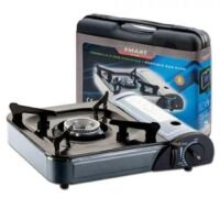 Kemper draagbaar gaskooktoestel Smart - Gasbarbecue - 2200W - 33x29x8 cm