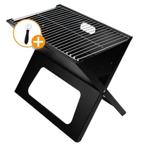CuisiNoon® - Premium Draagbare BBQ - Zwart