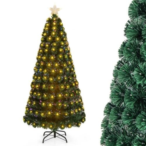 Coast Kunstkerstboom met Warm Witte LED-lampjes en Verlichte Ster  - 180cm