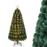 Coast Kunstkerstboom met Warm Witte LED-lampjes en Verlichte Ster  - 150cm