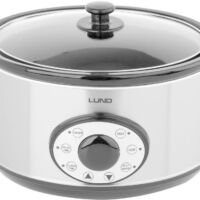 LUND Slowcooker met timer - 280W - 4