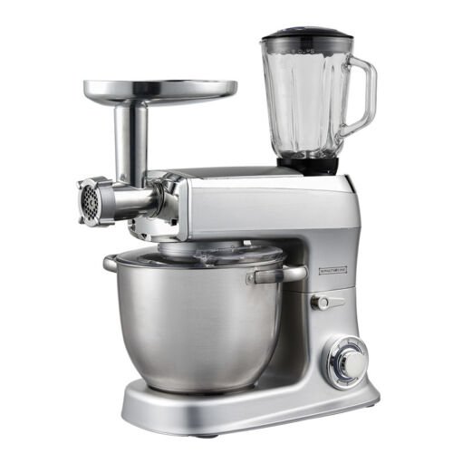 Royalty Line 3-in-1 Keukenmachine - 2100W - 7.5L - Zilver