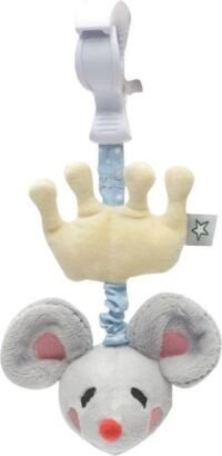 Bébé-jou Trekspeeltje Knuffel 20 x 12 x 8 cm - trilmuis