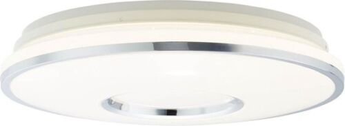 Brilliant  plafondlamp wit-zilver 49cm - Oneindig dimbaar