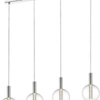 Brilliant hanglamp Elegante LED hanglamp 4-lichts chroom