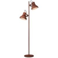 Brilliant FRODO Vloerlamp 2xE27 Roest