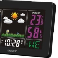 Denver WS-540 - Weerstation met Alarmfunctie en kleurenscherm - Zwart