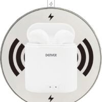 Denver Draadloze Oordopjes met QI charger - Bluetooth Oordopjes - Belfunctie - Draadloze Oortjes- - TWQ40P