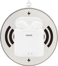 Denver Draadloze Oordopjes met QI charger - Bluetooth Oordopjes - Belfunctie - Draadloze Oortjes- - TWQ40P