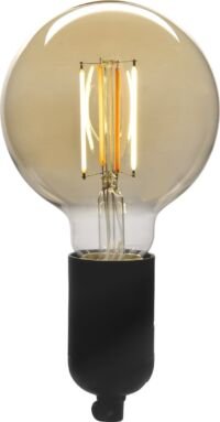 Denver LBF-404 - Filament WiFi lamp - G95 E27 fitting - Dimbaar - Werkt met TUYA  - Google Home - Amazon Alexa - Warm wit