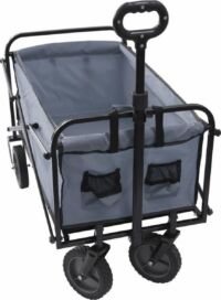 Bolderwagen/bolderkar - max. 20kg - grijs