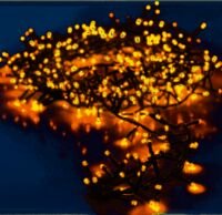 3x Kerstboomverlichting 11 Meter Warm wit - 560LED Voor Binnen En Buiten