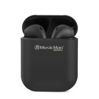 MusicMan Draadloze stereo in-ear koptelefoon zwart