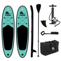 Pacific Ocean Sup Board - Special Edition -  285 cm - 6 Delige DUOSET! - Groen