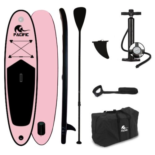 Pacific Special Edition Sup Board - Extra Stevig - 285 cm - 6 Delig - Roze