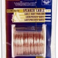 Velleman Luidsprekerkabel - transparant - 2 x 1.50mm² - 15m