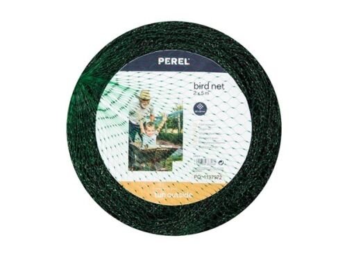 Perel Vogelnet 2 x 5 m - Maaswijdte 2 cm²