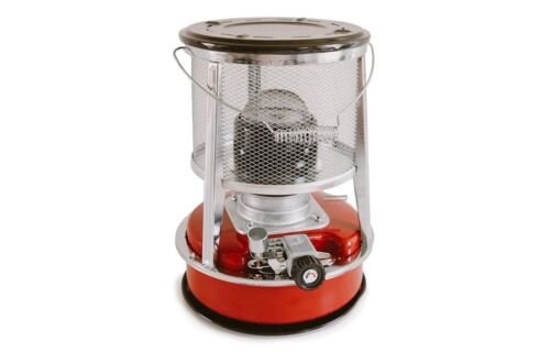 Perel Petroleumkachel met omvalbeveiliging 18 m³ - 2600W - Rood