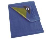 Perel Dekzeil - Blauw - 6x8m