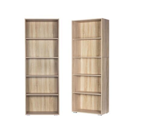 Casaria Boekenkast Vela met 5 vakken eiken 190cm