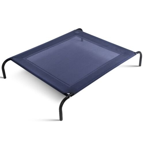 Hondenbed Tuin  Ligstoel Outdoor Hond - Grijs - 110 x 80 x 18 cm - Metaal